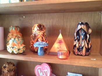 Turtle Island Gifts - carved candles